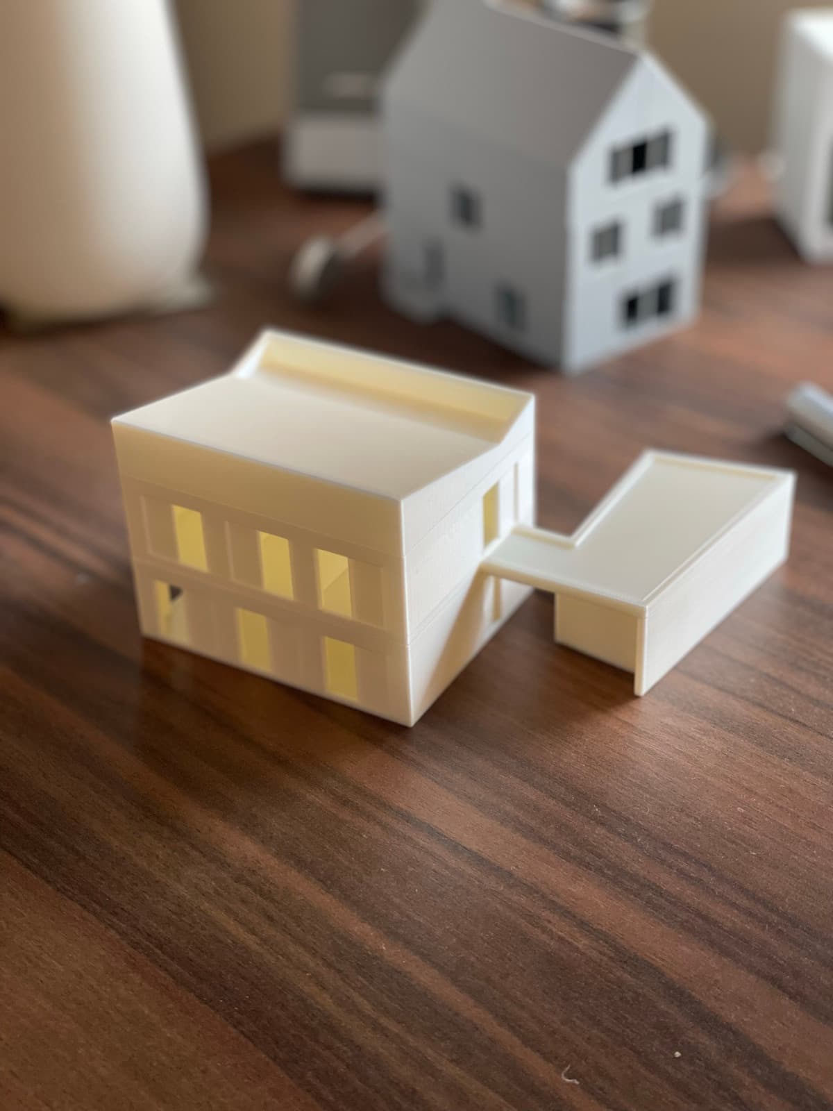 Model of a small house in Spain